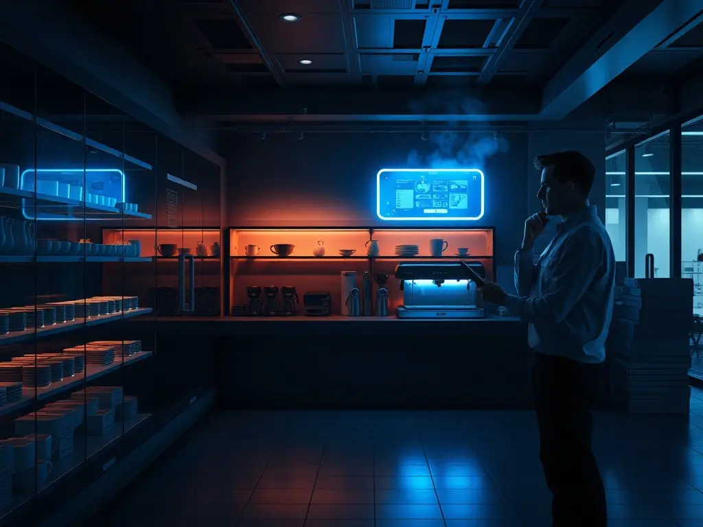 The barista is human but an AI agent runs this experimental Swedish cafe