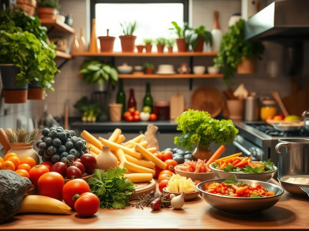 The health benefits of nutritious home cooked foods