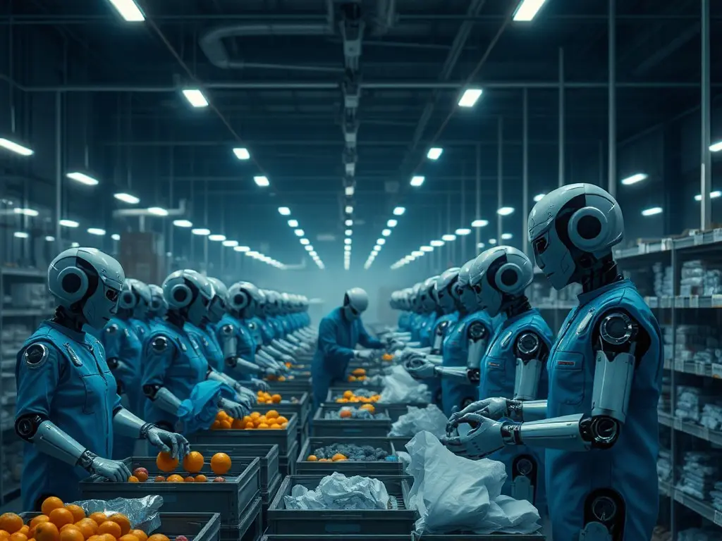The Indian workers training AI robots to take their jobs