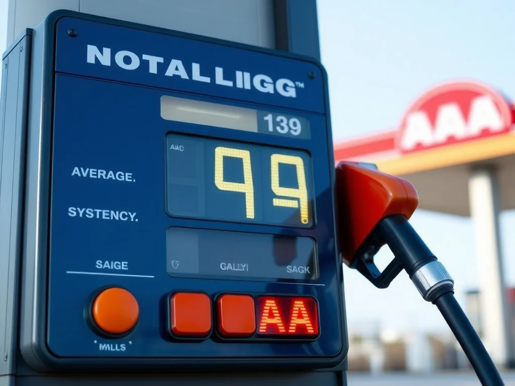 The national average gas price is now over $4 a gallon, according to AAA