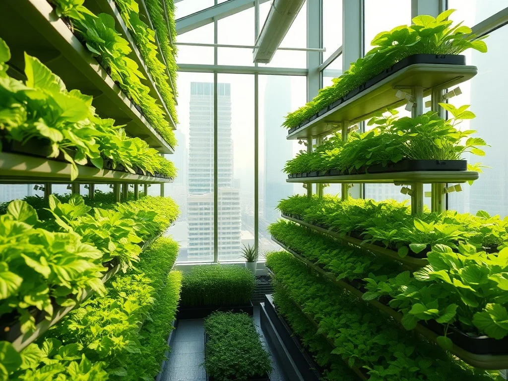 The Rise of the Urban Vertical Farm: Revolutionizing Food Production in Cities