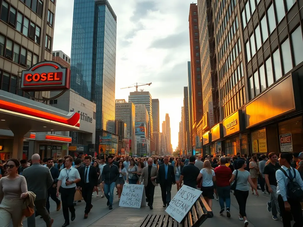 The US job market is strong but many Americans are still frustrated by prospects and rising prices