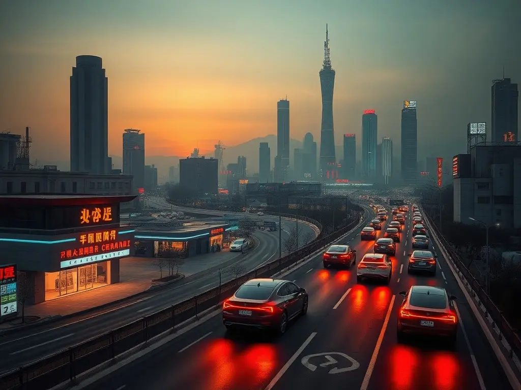 The world's carmakers are struggling to compete with China