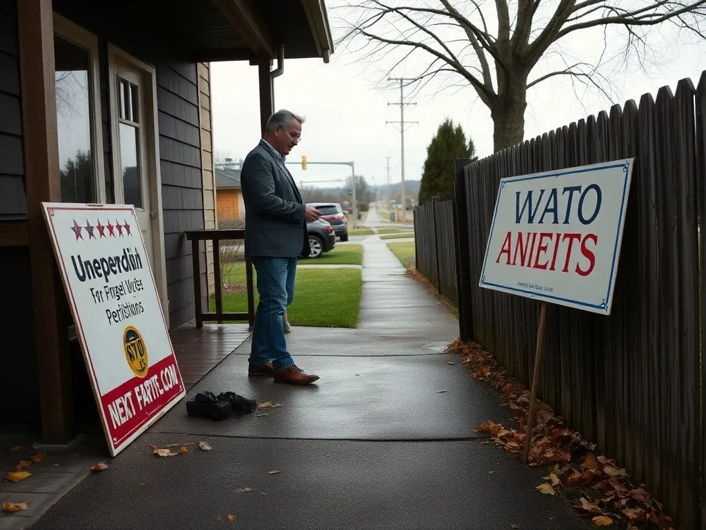 This nonaffiliated Oregonian is running for Congress. His campaign looks different than most