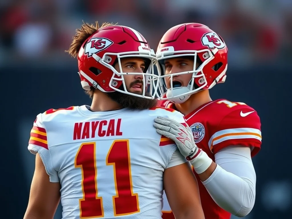 Travis Kelce Gives Brittany Mahomes New Nickname After Hall-of-Fame Announcement