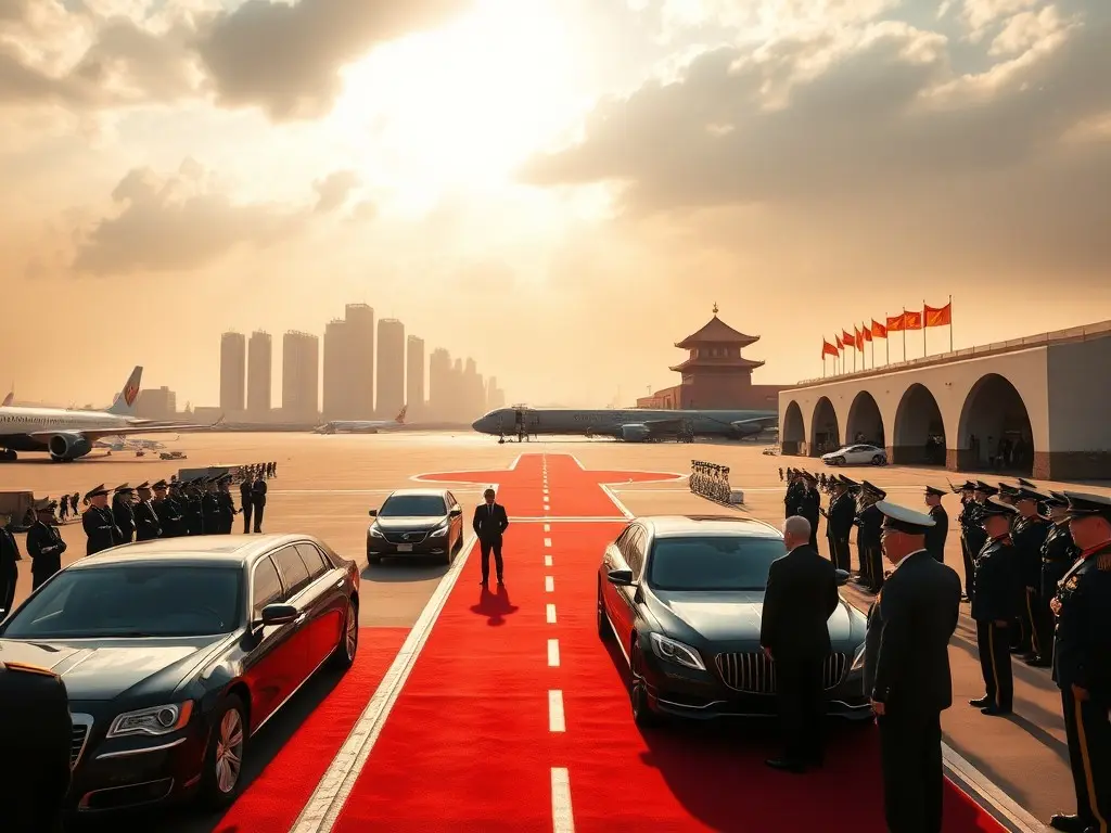 Trump to land in Beijing on Wednesday for talks with Xi