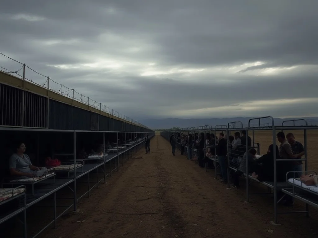 Trump’s detention expansion: disease, secrecy, and ‘unbelievably inhumane’ conditions in Texas