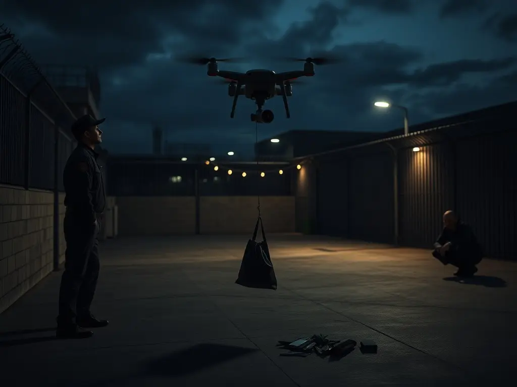 Two Georgia teens allegedly used drone to drop drugs, phones and blades at prison, face charges
