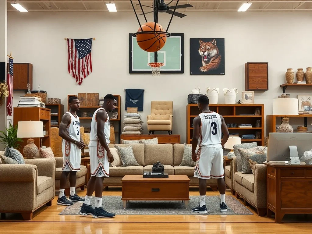 UConn basketball teams could cost furniture store millions