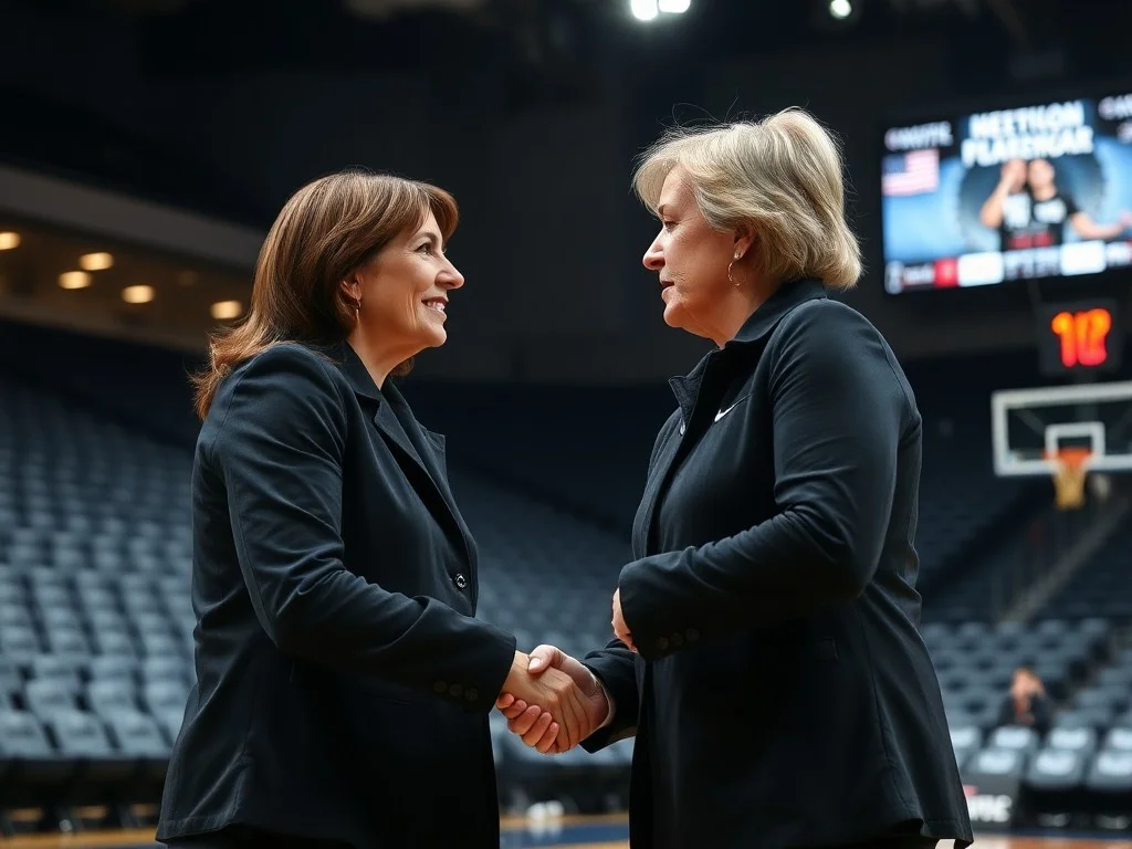 UConn women’s basketball’s Geno Auriemma vows to grow the game with Dawn Staley after Final Four drama