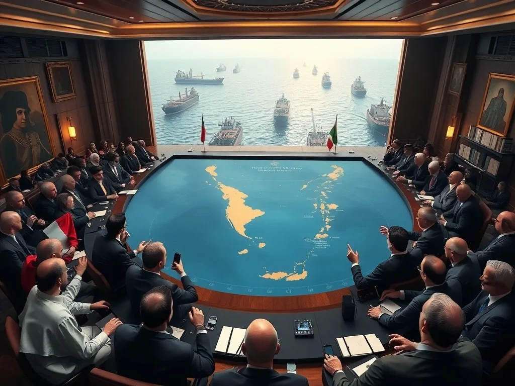 UK-led Hormuz talks demand 'immediate' reopening of Hormuz