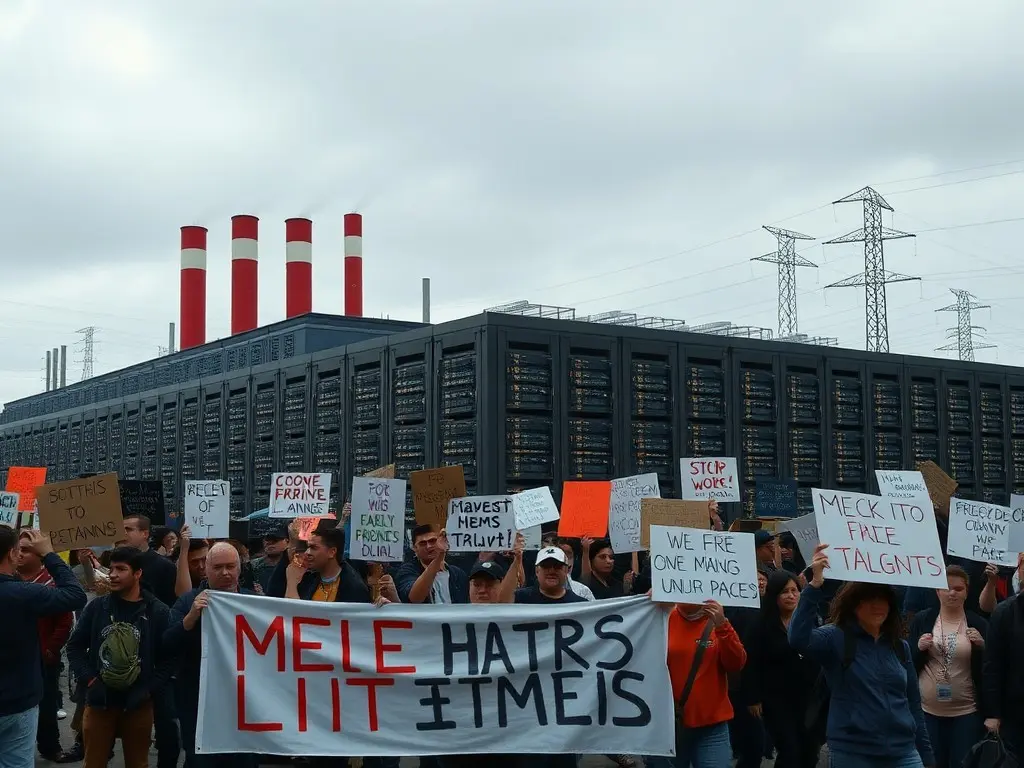 Ulster officials, activists speak against AI data centers