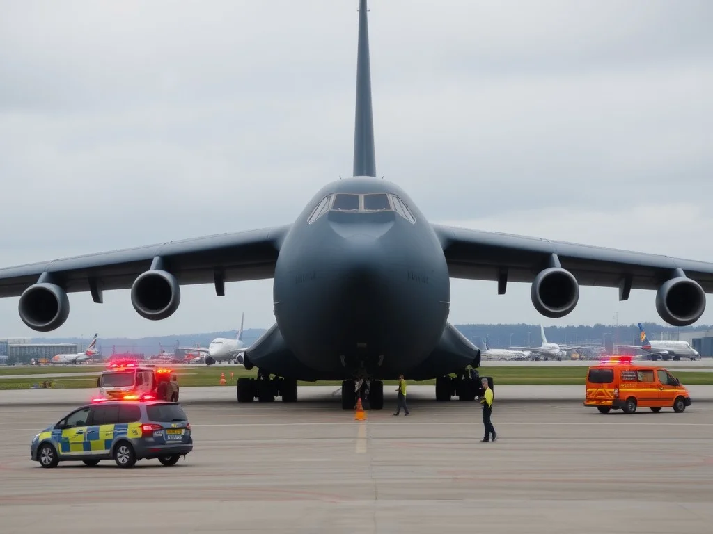 US Air Force transport plane makes emergency landing in Turkey — dispatchers