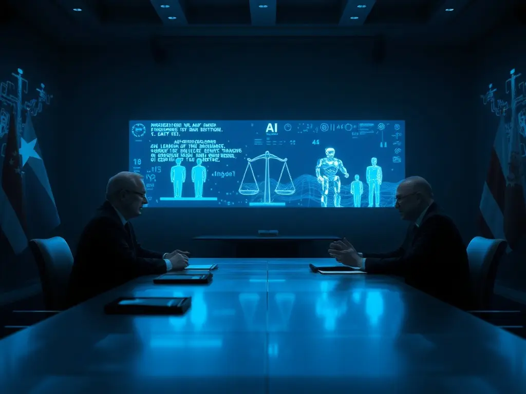 US and China pursue guardrails to stop AI rivalry from spiralling into crisis