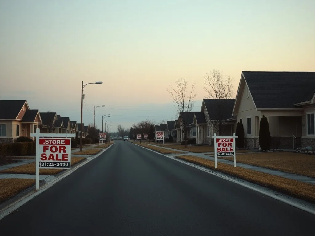 U.S. Housing Market Stalls as Iran War Pushes Rates Up Four Straight Weeks