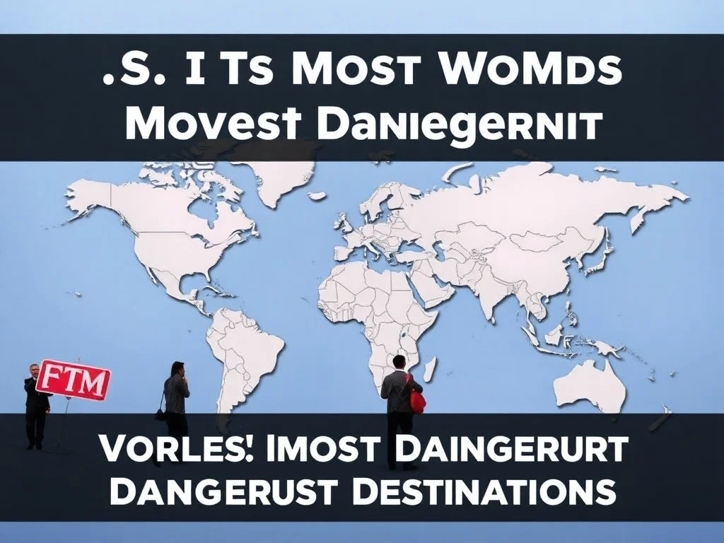 U.S. State Department Identifies the World's Most Dangerous Tourist Destinations: Cuba's Ranking Detailed