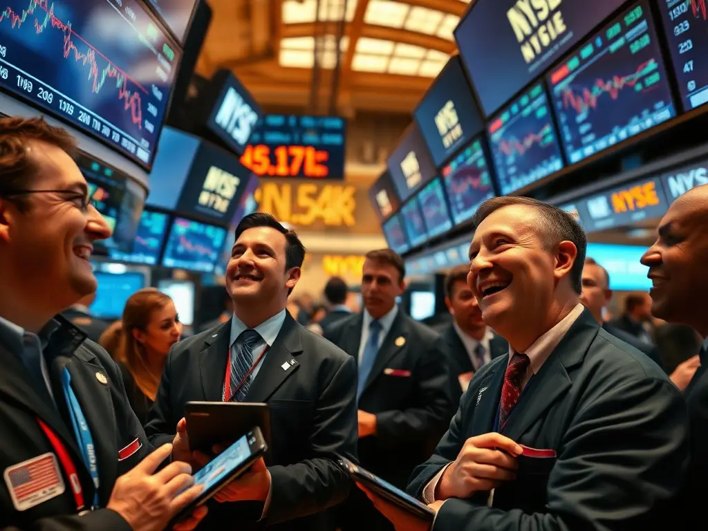 U.S. stocks climb toward records as oil prices fall and earnings beat forecasts