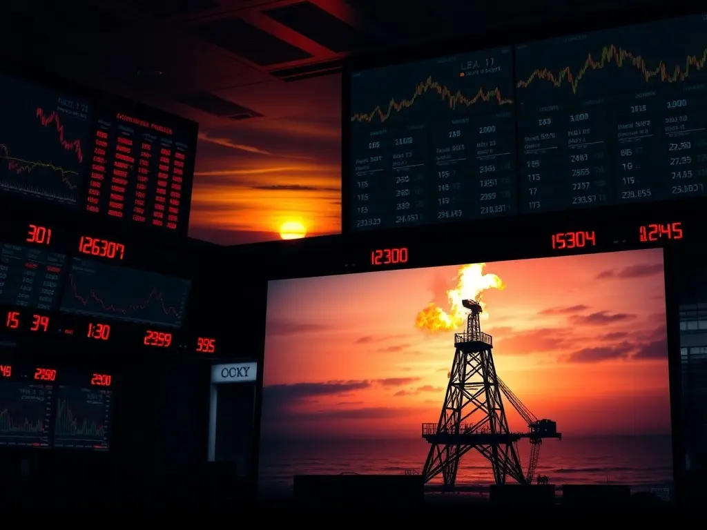 US stocks tick lower as oil prices keep spurting higher