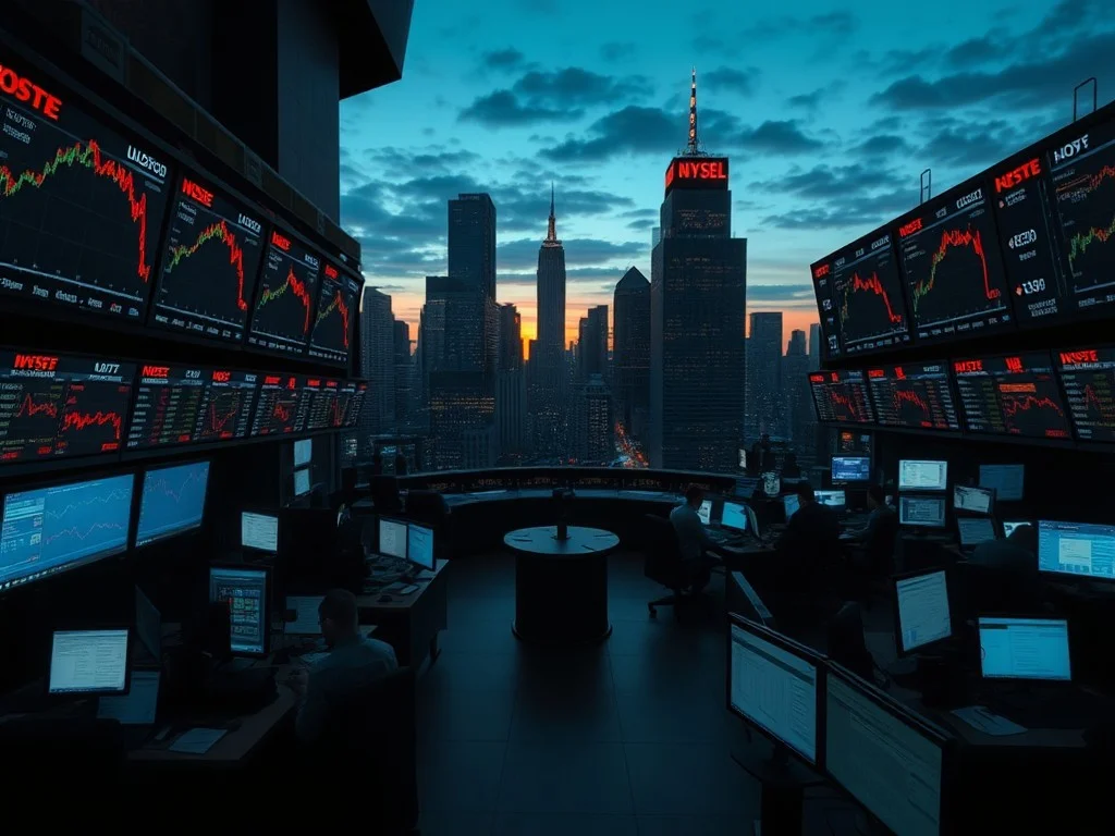 Wall Street falls to its worst drop since the Iran war as the Nasdaq sinks 10% below its record