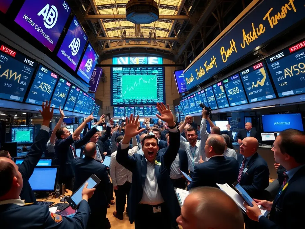 Wall Street rallies to records after oil prices ease and corporate profits keep topping expectations