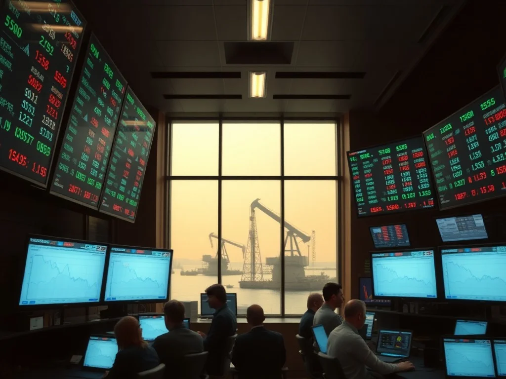 Wall Street remains near its record even after oil prices rise on worries about the Iran war