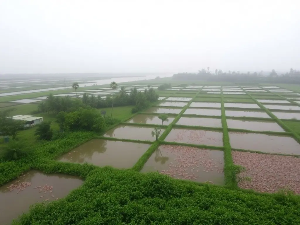 Warming waters, falling yields: Climate change and the future of India’s shrimp industry