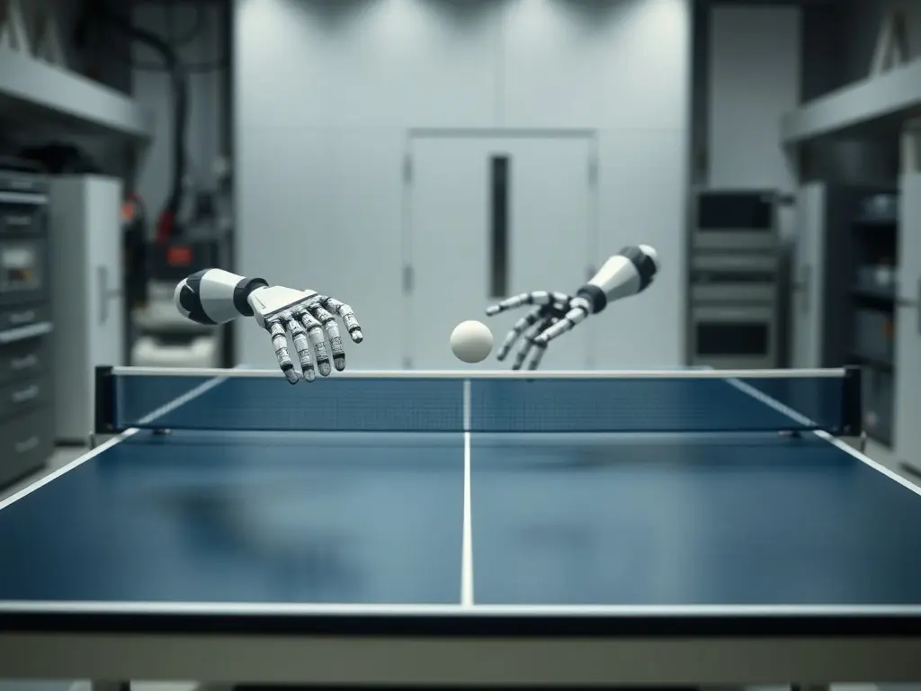 Watch Sony’s AI Robot Compete With—and Beat—Elite Table Tennis Players