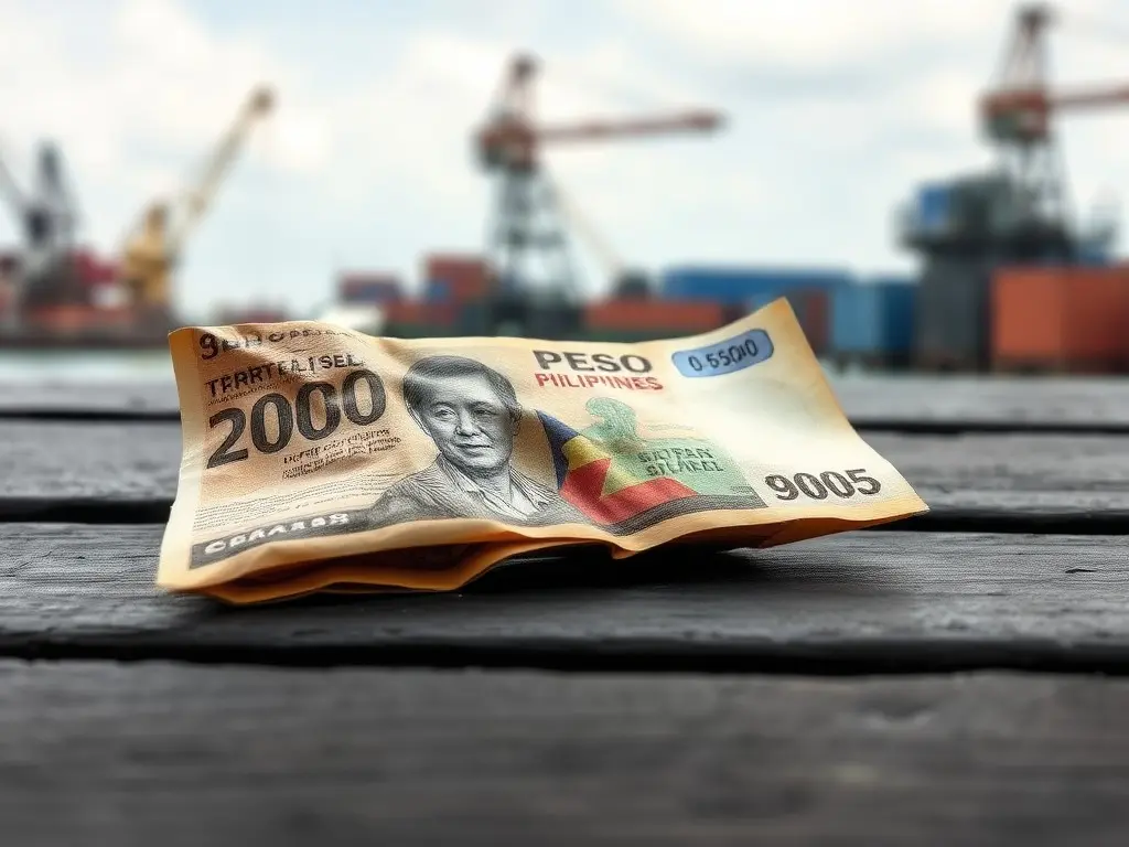 Weakening peso