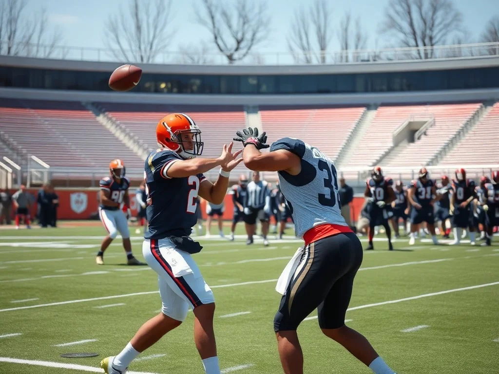 What an Alabama tight end said about Crimson Tide’s quarterback battle