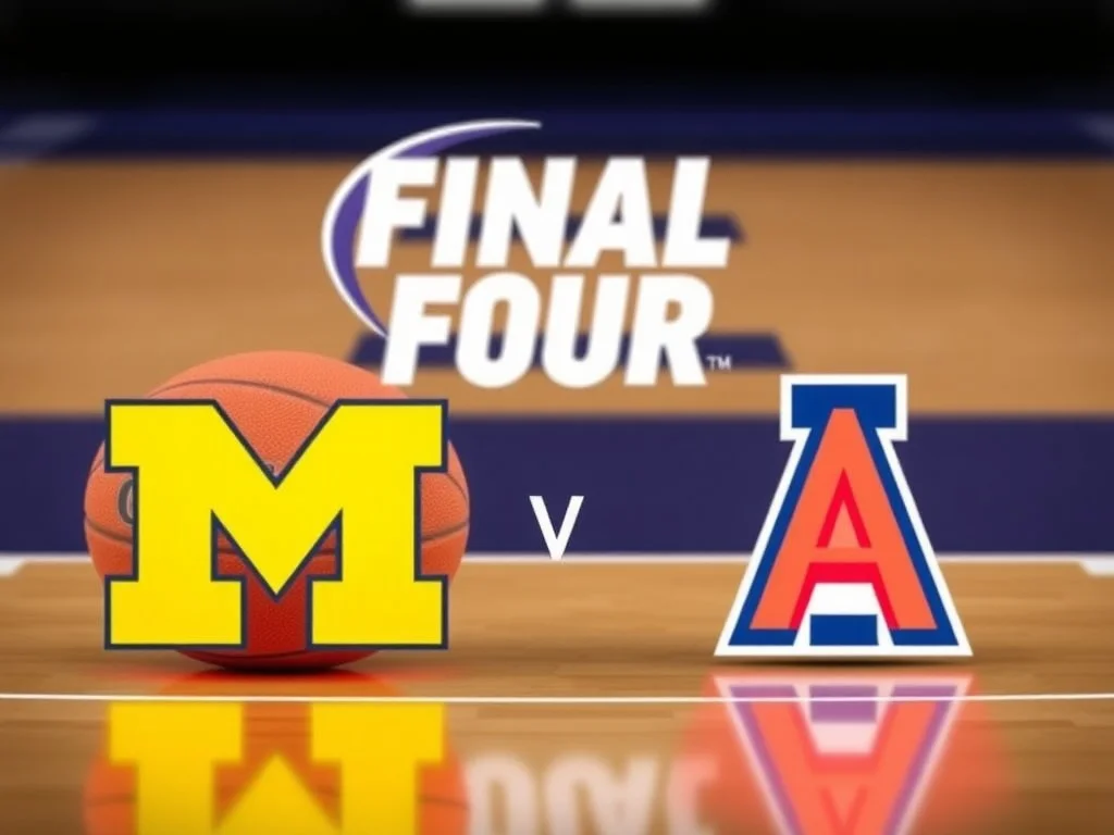 What channel is Michigan vs Arizona in Final Four? Time, TV, stream, prediction