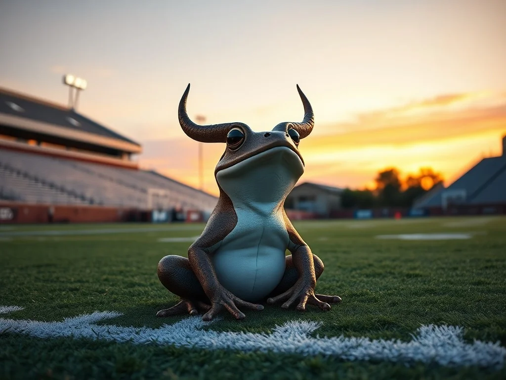 What exactly is a 'horned frog' and why is it the TCU mascot?
