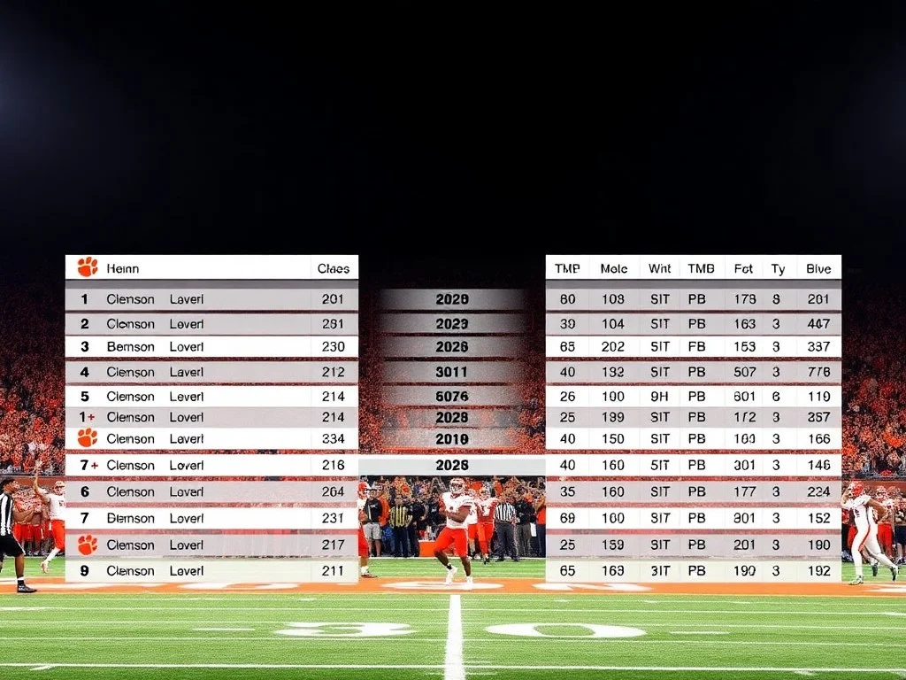 Where Clemson football sits in initial ESPN SP+ rankings entering 2026