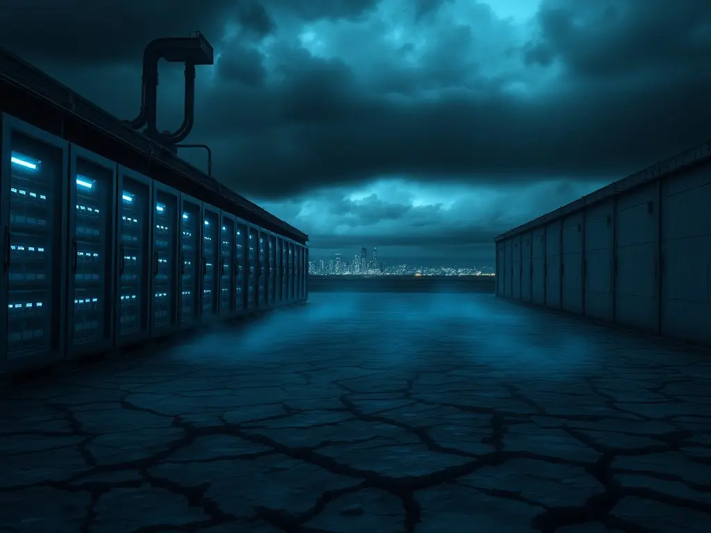Where climate, water, and AI risk collide
