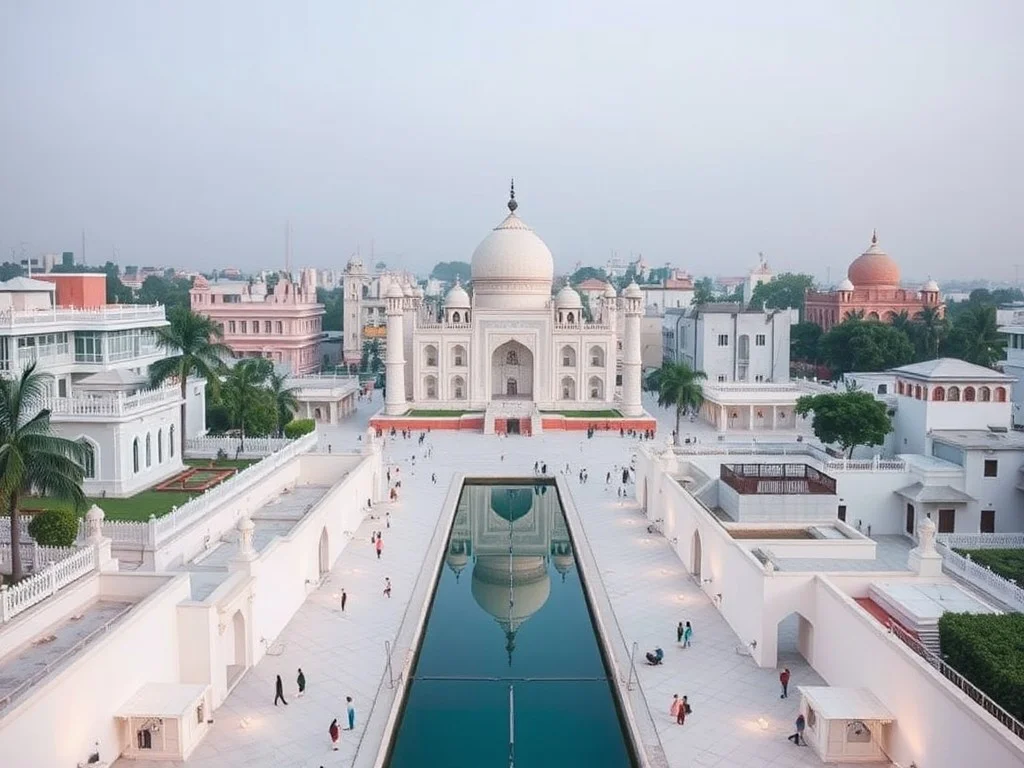Which City is known as the White City of India?
