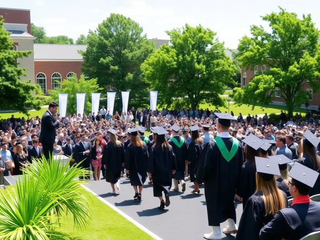 Who are the 2026 speakers at North Jersey college commencements?
