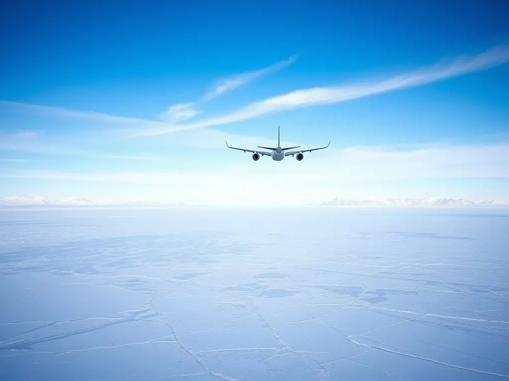 Why Do Planes Fly Over The Arctic But Not The Antarctic?