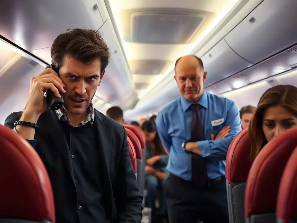 Why your phone could get you kicked off your next flight