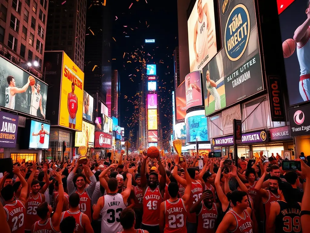 World Cup takes back seat in New York as city erupts over Knicks’ first NBA title since 1973